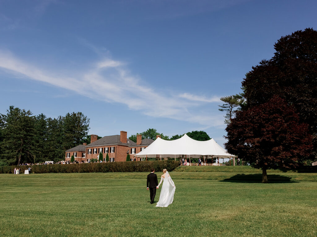 Summer Tented Wedding Reception