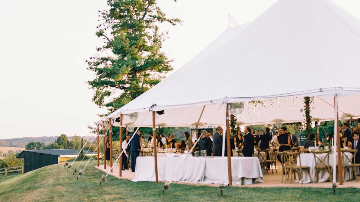 Harfod Hill tent